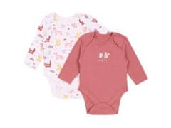 sarcia.eu 5x Barevné podzimní kojenecké body, certifikát OEKO-TEX 0-3 m 62 cm