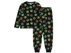 sarcia.eu Černo-zelené fleecové pyžamo Creeper, Minecraft 11-12 let 152 cm
