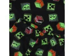 sarcia.eu Černo-zelené fleecové pyžamo Creeper, Minecraft 11-12 let 152 cm
