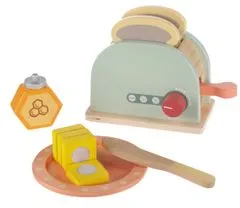 ZOPA Dřevěný toaster set