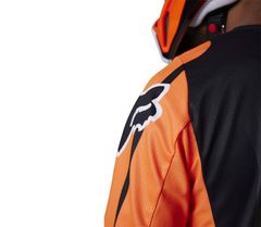 Fox Motokrosový dres 180 Leed Jersey Fluo Orange vel. M