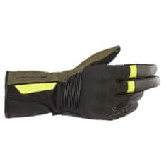 Alpinestars rukavice DENALI AEROGEL Drystar forest/fluo černo-žluto-zelené 3XL