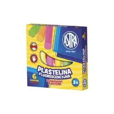 Astra Plastelína neonová 6 barev, 83811906