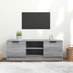 Vidaxl TV skříňka šedá sonoma 102 x 35 x 36,5 cm kompozitní dřevo