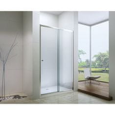 Mexen APIA sprchové dveře 145x190 cm 5mm, chrom-čiré 845-145-000-01-00 - MEXEN