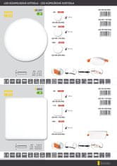 Ecolite Ecolite SMD panel 7,5cm, 6W, 4000K, IP66, 470lm LED-NS-6W/IP66