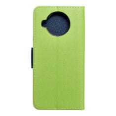 MobilMajak Pouzdro / obal na Xiaomi Mi 10T Lite 5G limetkové / modré - knížkové Fancy Book