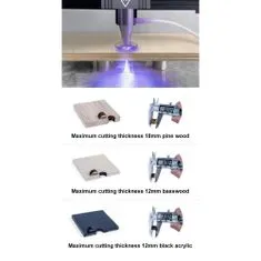 Zoneway  100W laserový řezací gravírovací modul - 100W (100 000mW) modul