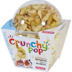 Zolux CRUNCHY POP sušené banány 63g