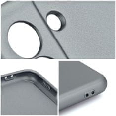 Apple Obal / kryt na Apple iPhone 15 Plus šedý - METALLIC Case