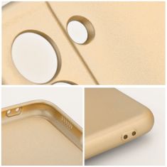 MobilMajak Obal / kryt na Samsung Galaxy A25 zlatý - METALLIC