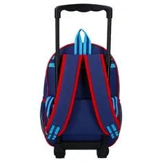 Vadobag Batoh na kolečkách Spiderman 38cm modrý