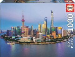 Educa Puzzle Šanghaj při západu slunce