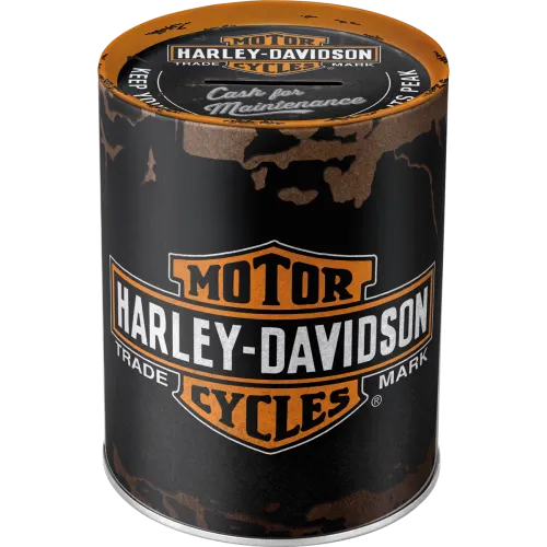 NOSTALGIC-ART Retro Kasička plechová Harley-Davidson