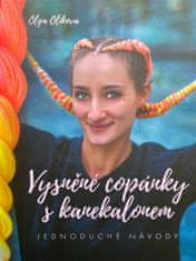 Olikova Olga: Vysněné copánky s kanekalonem - Jednoduché návody