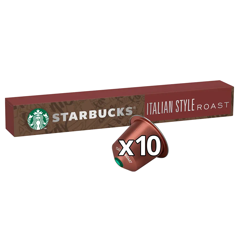 Starbucks ITALIAN STYLE ROAST by NESPRESSO Dark roast Kávové kapsle, 10 kapslí v balení
