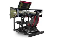 Next Level Racing F-GT Elite Keyboard and Mouse Tray Carbon Grey, přídavný stojan pro klávesnici/myš