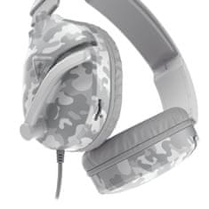 Turtle Beach Herní sluchátka RECON 70 ARTIC CAMO, 3.5mm, PS4/5, Xbox One/series X/S, Nintendo,PC