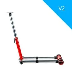 Wheel Stand Pro , stojan na volant a pedály pro Thrustmaster SPIDER, T80/T100,T150,F458/F430, červený