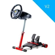 Wheel Stand Pro , stojan na volant a pedály pro Thrustmaster SPIDER, T80/T100,T150,F458/F430, červený