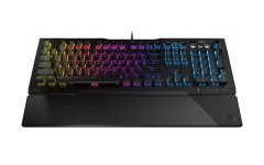 Roccat mechanická herní klávesnice Vulcan 121 AIMO, Red Titan Linear, RGB, US Layout, černá