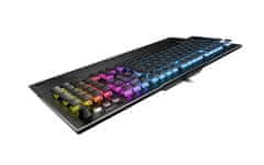 Roccat mechanická herní klávesnice Vulcan 121 AIMO, Red Titan Linear, RGB, US Layout, černá