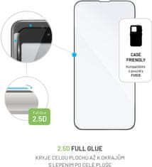 FIXED ochranné sklo Full-Cover pro Apple iPhone 14 Plus, s lepením přes celý displej, černá