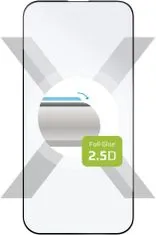 FIXED ochranné sklo Full-Cover pro Apple iPhone 14 Pro, s lepením přes celý displej, černá