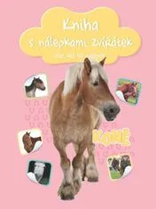 Kniha s nálepkami zvířátek Koně - více než 100 nálepek