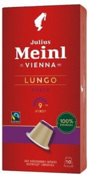 Julius Meinl kompostovatelné kapsle Lungo Forte 10ks