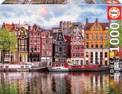Educa Puzzle Domky v Amsterdamu