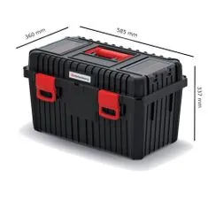 botle Box na nářadí volně stojící Toolbox odolný 58,5 x 36 x 33,7cm Plast s přihrád. + organizér