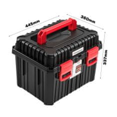 botle Box na nářadí volně stojící Toolbox odolný 44,5 x 36 x 33,7cm Plast pro garáž dílnu