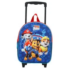 Vadobag Batoh na kolečkách Paw Patrol Pawsite 3D 32cm modrý