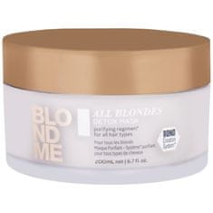 Schwarzkopf BlondMe All Blondes Detox Mask - čistící maska pro blond vlasy 200ml 