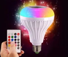 Verk 24271 LED RGB barevná žárovka s Bluetooth reproduktorem