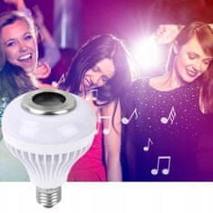 Verk 24271 LED RGB barevná žárovka s Bluetooth reproduktorem