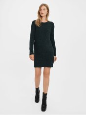 Vero Moda Dámské šaty VMDOFFY Relaxed Fit 10215523 Pine Grove MELANGE (Velikost XS)