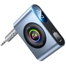 Joyroom JR-CB1 Bluetooth Transmitter 3.5mm mini jack, šedý