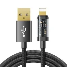 Joyroom Fast Charging kabel USB-C / Lightning 20W PD 1.2m, černý