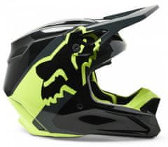 Fox Motokrosová helma V1 Xpozr Helmet Dot/Ece Black/Grey vel. XS