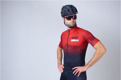 Kenny cyklo dres TECH 22 Summer černo-červený M