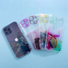 IZMAEL Marble silikónové pouzdro pro Samsung Galaxy A52 5G/Galaxy A52 4G/Galaxy A52s 5G - Hnědá KP22221