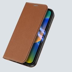 Dux Ducis Skin X2 knížkové pouzdro na iPhone 14 6.1" Brown