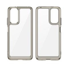 OEM Silikonové pouzdro Space s barevným rámem na Xiaomi Redmi Note 11 / Redmi Note 11S Red