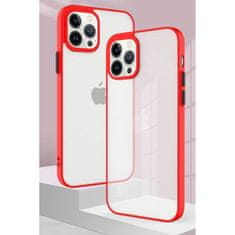 OEM Silikonové pouzdro Milky na iPhone 13 6.1" red