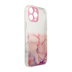 OEM Marble Case silikonové pouzdro na iPhone 13 Pro MAX 6.7" Pink