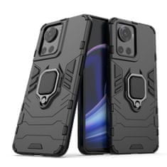 IZMAEL Odolné Pouzdro Ring Armor Case pro OnePlus Ace - Černá KP24799