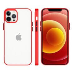 OEM Silikonové pouzdro Milky na iPhone 13 6.1" red