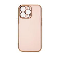 OEM Color Electroplating silikonové pouzdro na iPhone 13 Pro 6.1" Pink